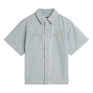 Scotch & Soda - Striped Denim Shirt | Light Blue