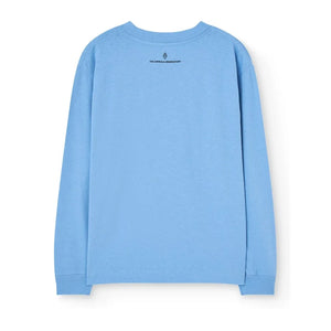 The Animals Observatory - Organic cotton Dog Penguin T-shirt | Light blue