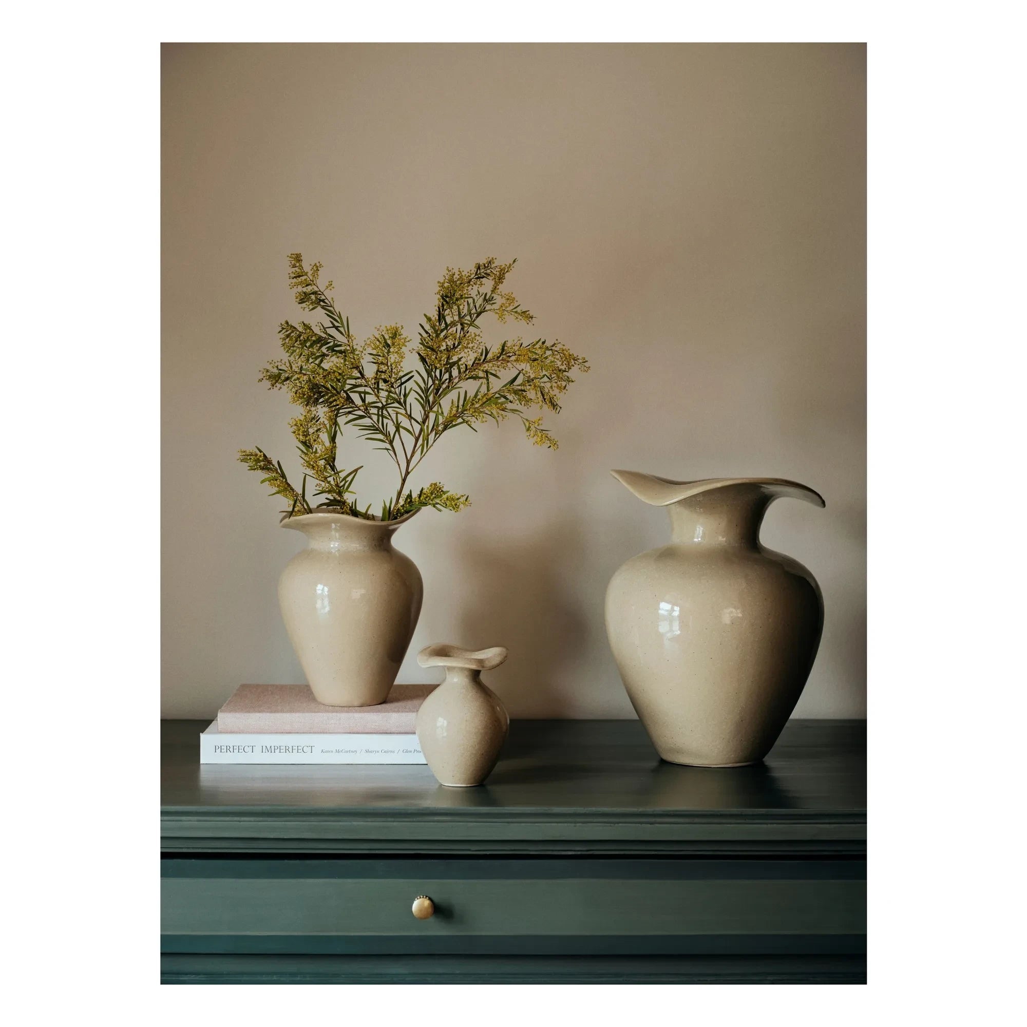 Broste Copenhagen - Florentina vazo | Bej