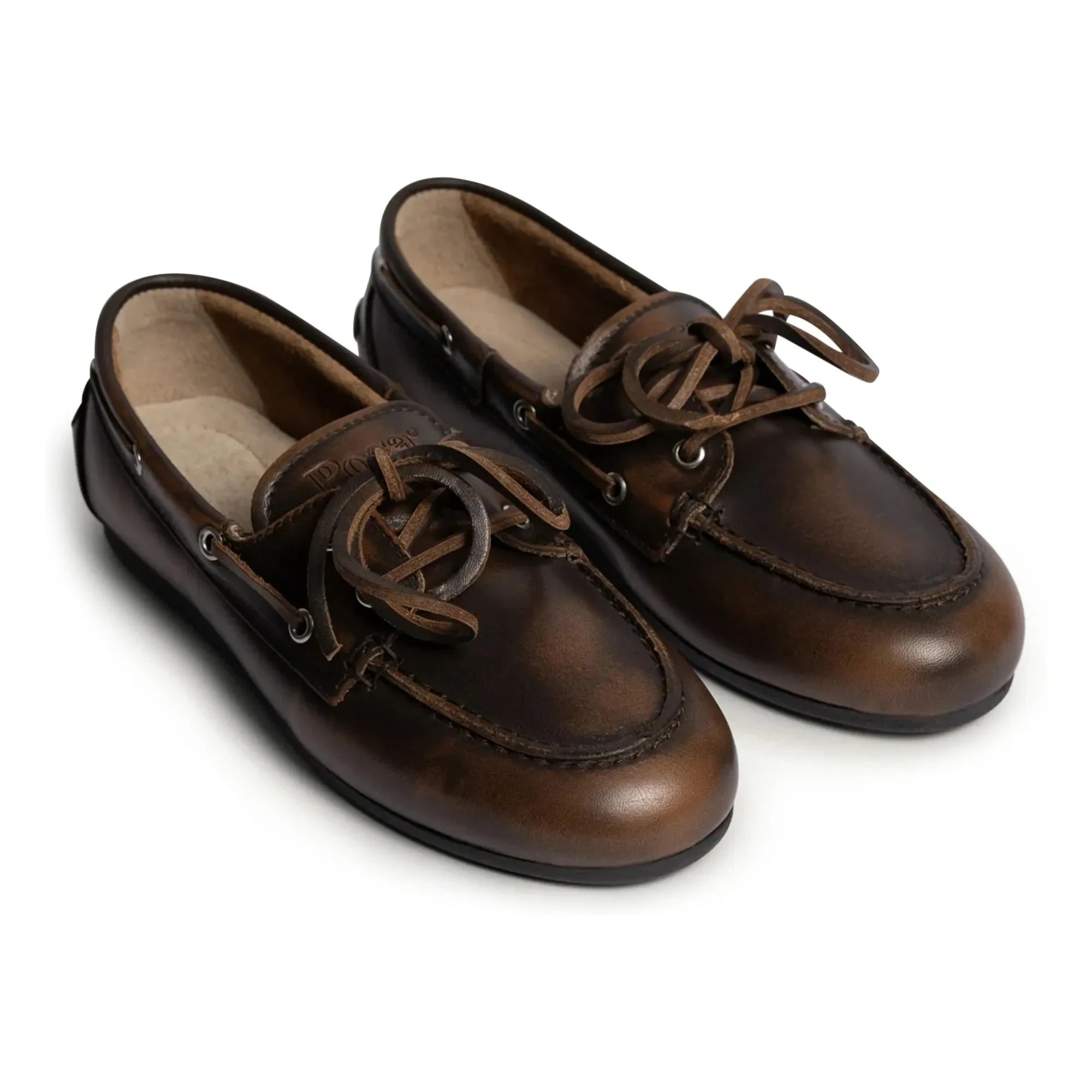 Posa - Leather Boat Shoes | Brown