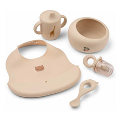 Liewood - Mileah Dinner Set | Apple Blossom