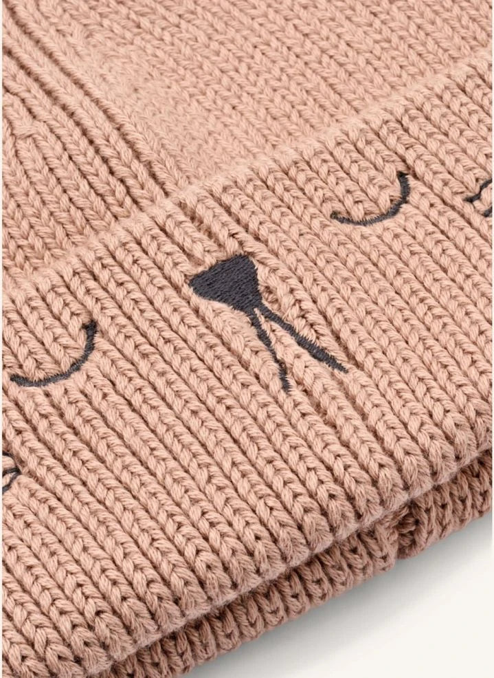 Liewood - Gina Cat Organic Cotton Hat | Light Pink