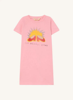 The Animals Observatory - Gorilla Jersey Dress | Pink