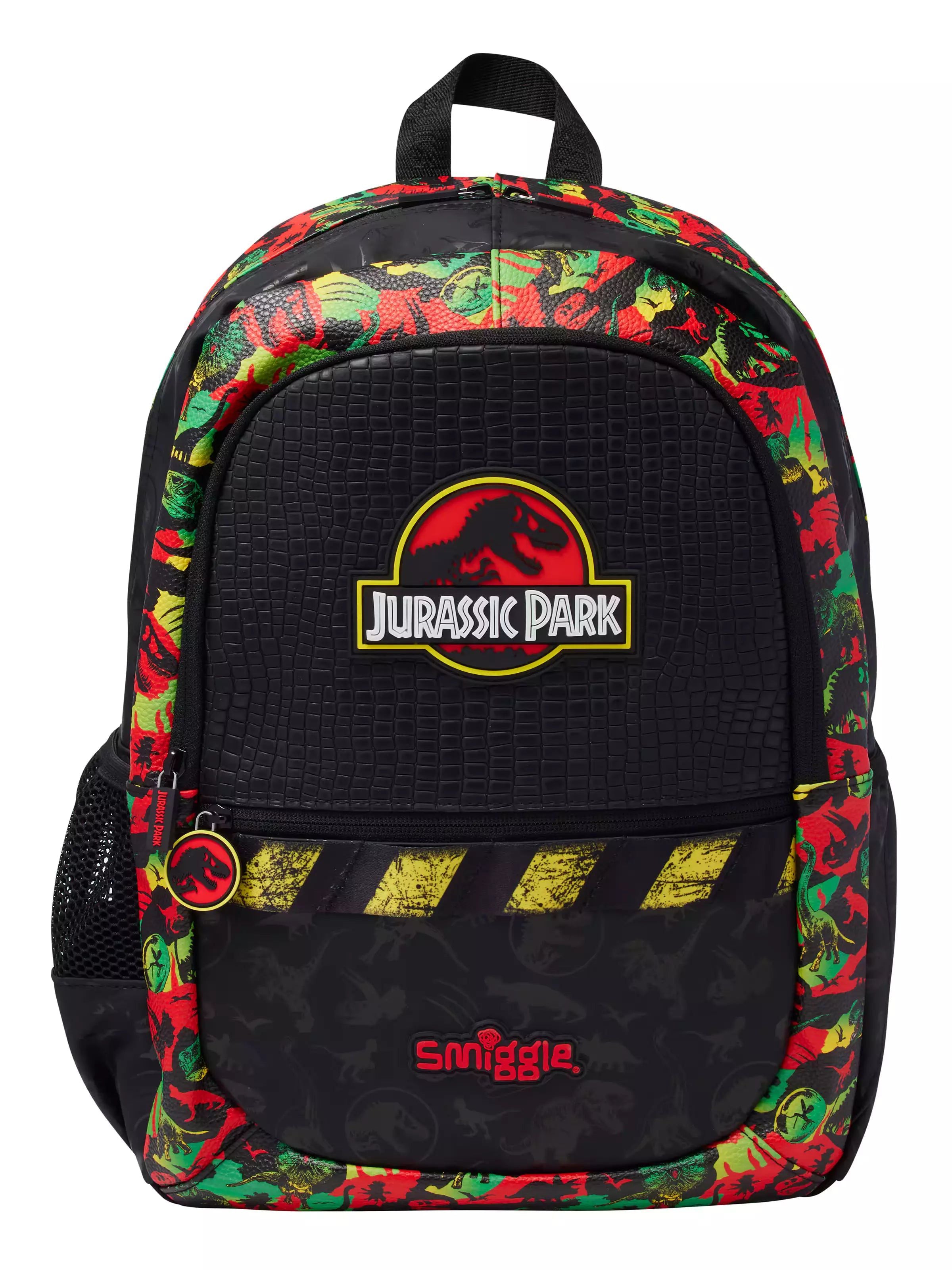 Smiggle - Jurassic Park Klasik Sırt Çantası-Dinossi