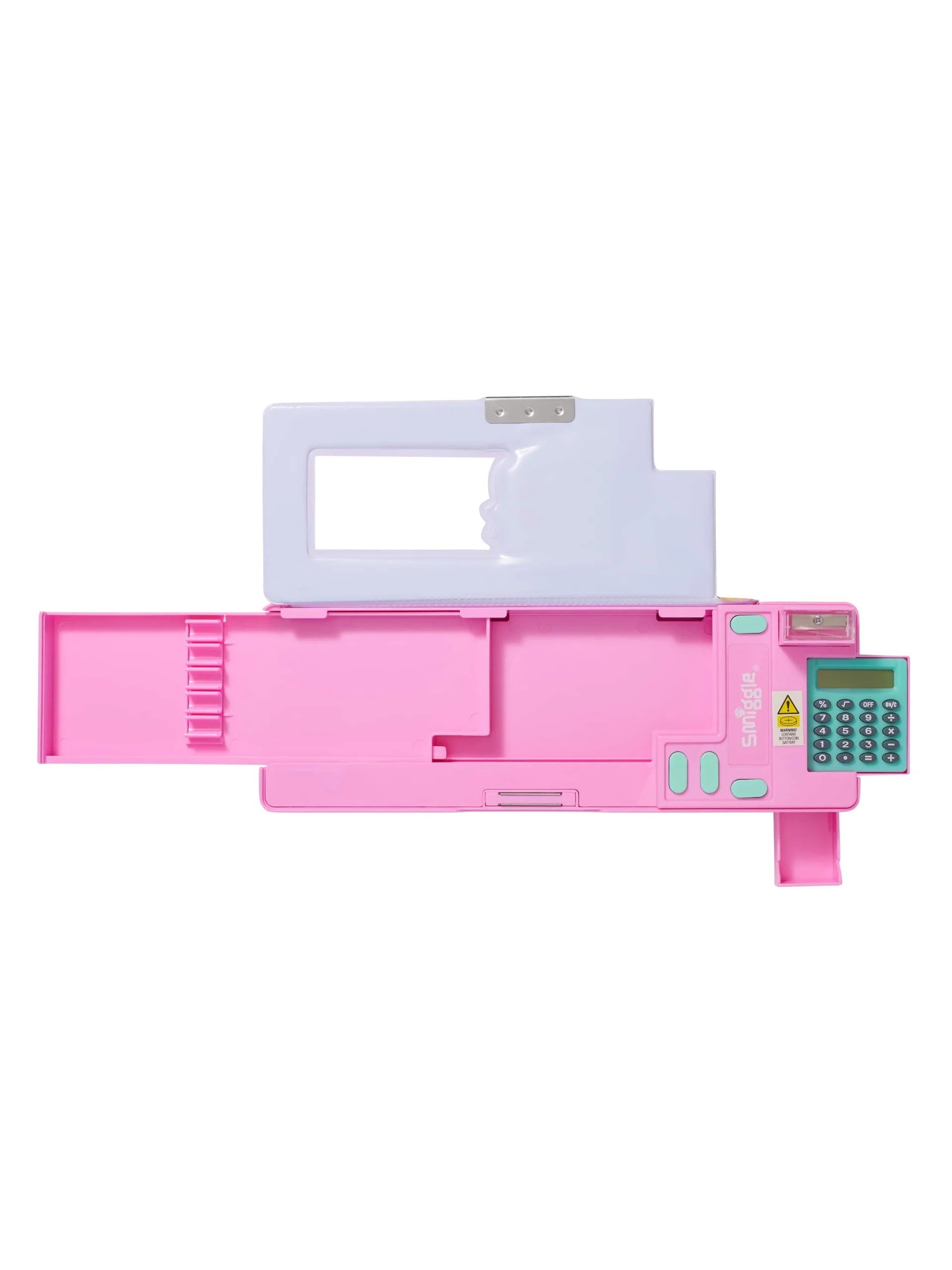 Smiggle - Epic Hesap Makineli Otomatik Kalem Kutusu-Dinossi