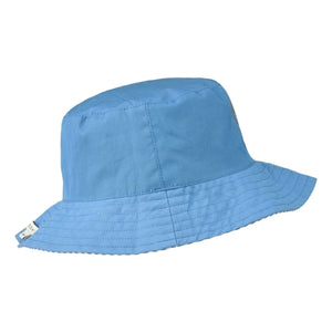 Liewood - Damon Reversible Striped Organic Cotton Bob Hat | Blue