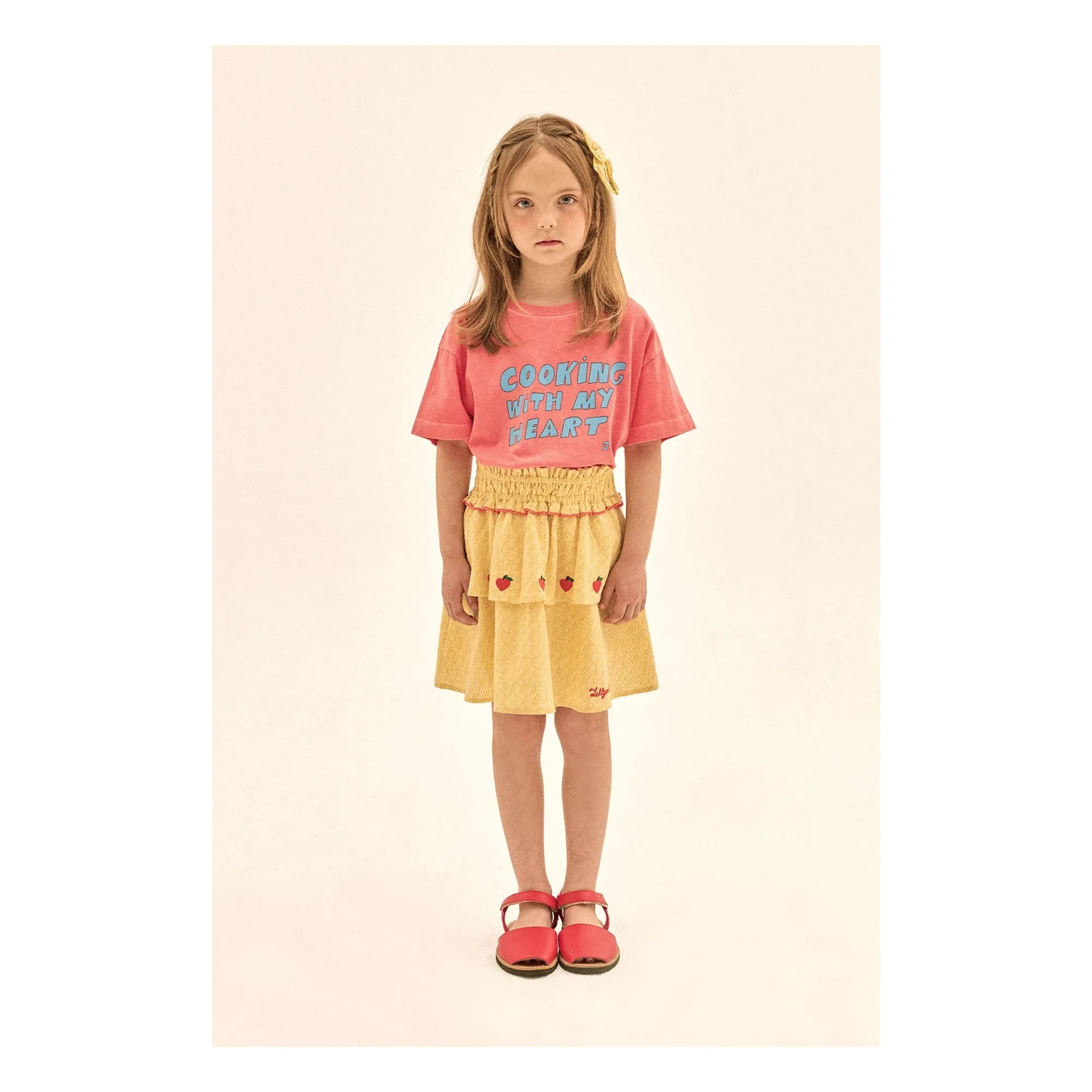 Jelly Mallow - Gathered Skirt | Yellow