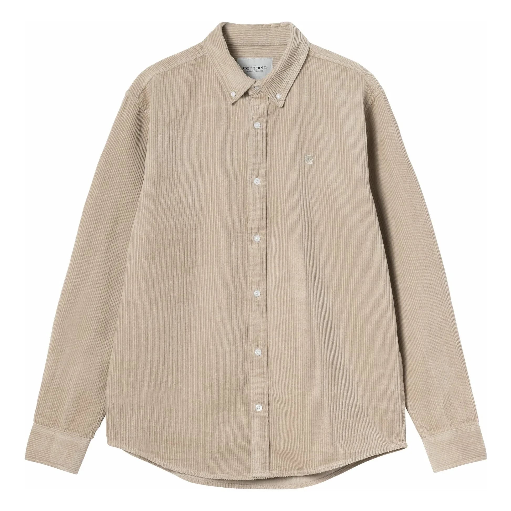 Carhartt WIP - Corduroy L/S Madison Shirt | Beige