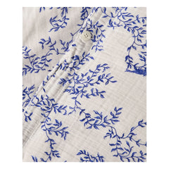 garbo&friends - Cotton Muslin Jardim Quilt Cover | Cobalt
