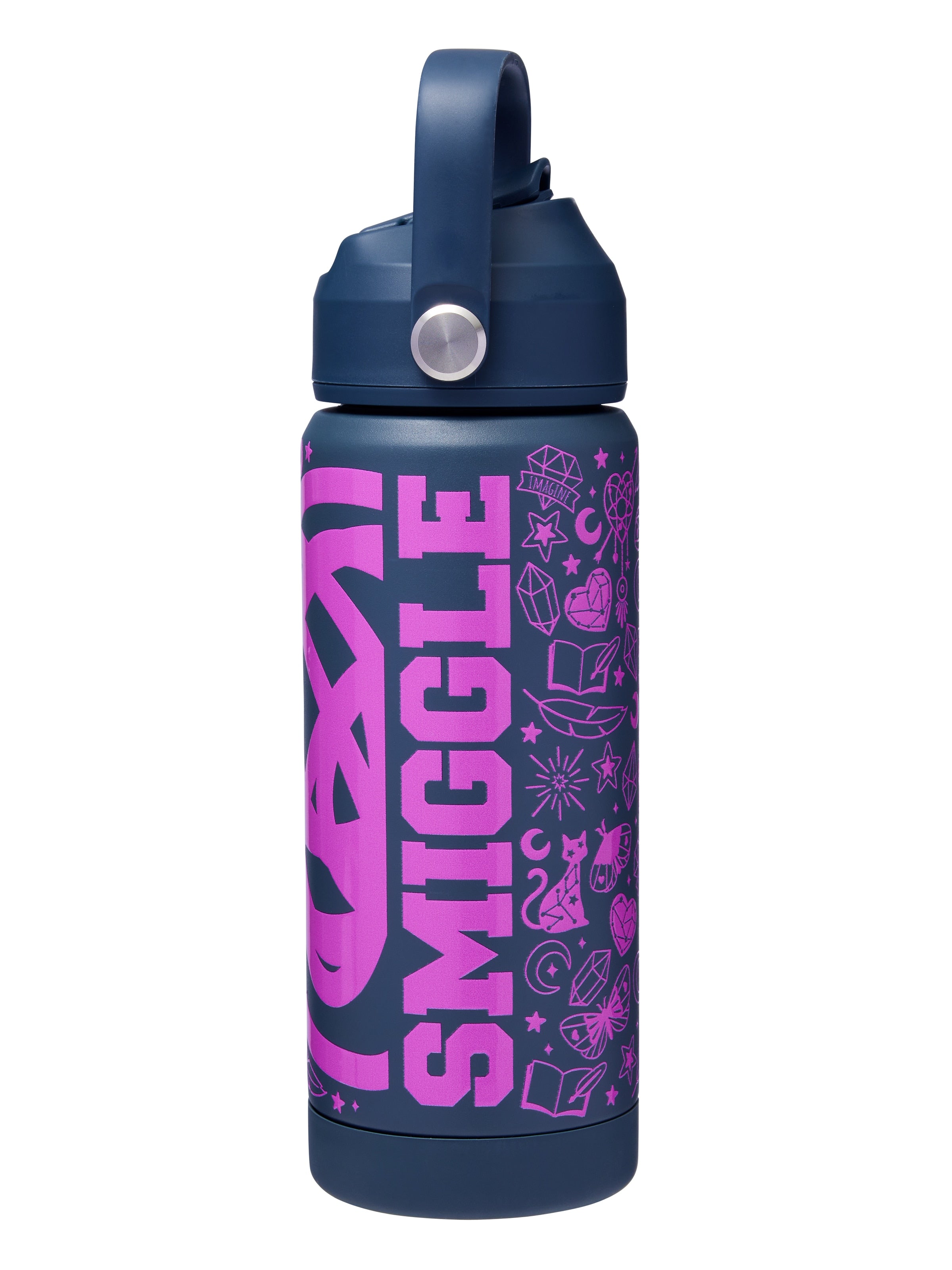 Smiggle - Squiggle Yalıtımlı Paslanmaz Çelik İçecek Şişesi 550Ml