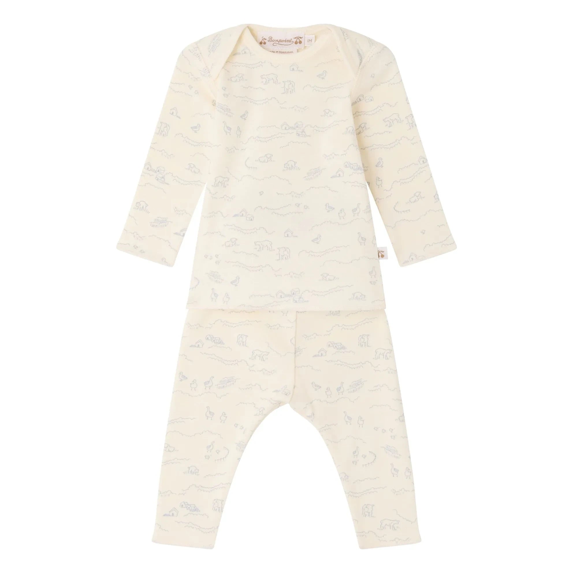 Bonpoint - Timi La Ferme Organic Cotton Set