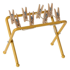 Maileg - Clothesline and Clothespins | Yellow