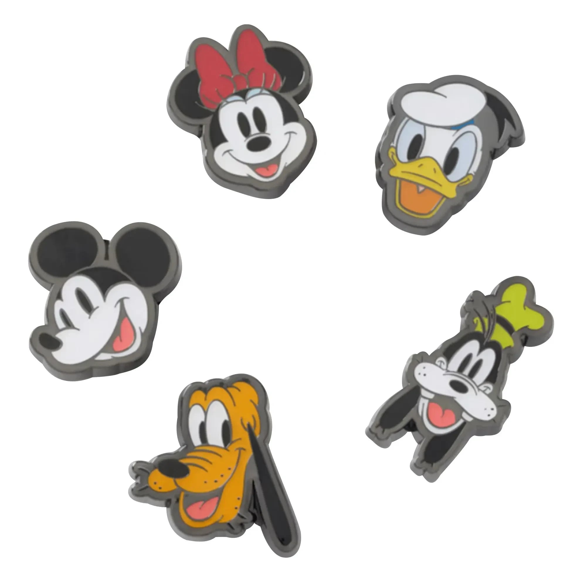 Crocs - 5-Piece Jibbitz Mickey and Friends Set | Black
