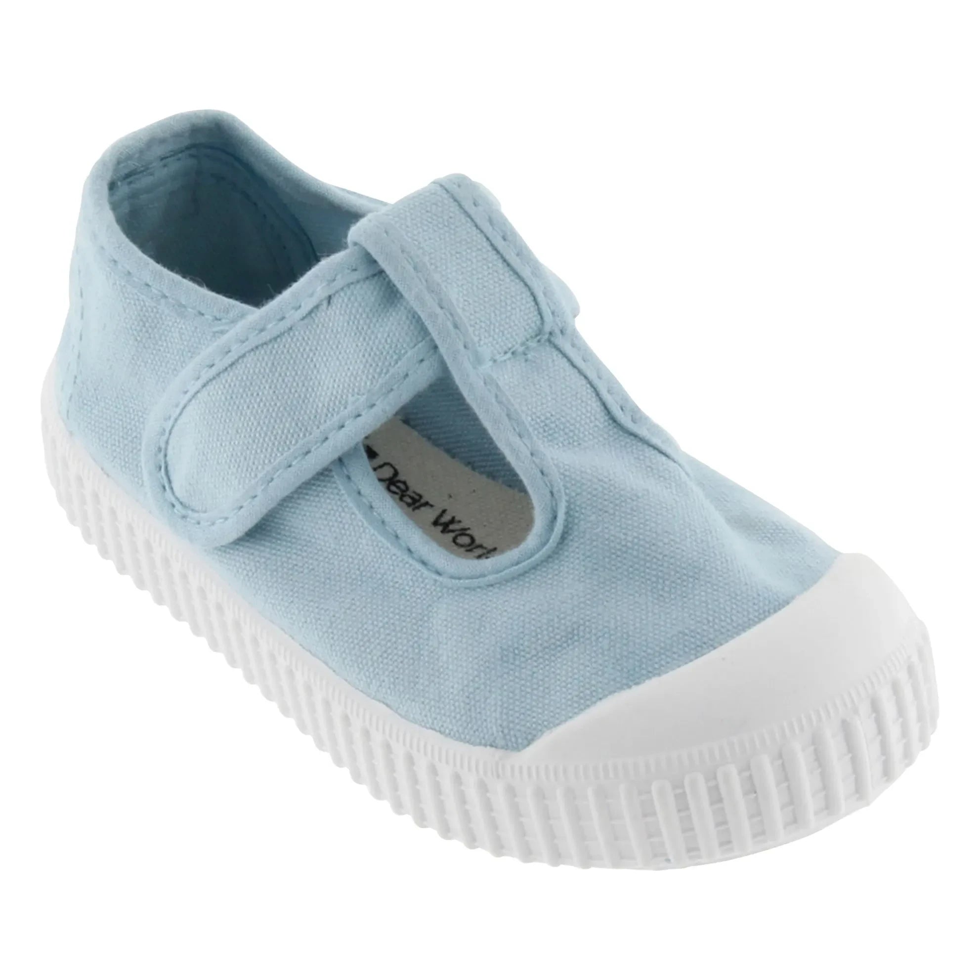 Victoria - Scratch Sneakers Sandal Canvas | Light Blue