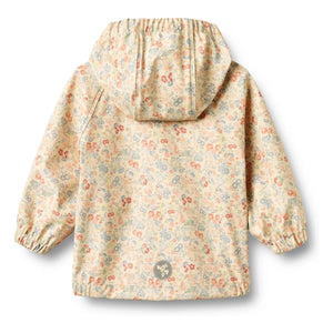 Wheat - Chardy Fleurie Recycled Fiber Waterproof Jacket | Apricot