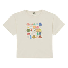 Bonton - Livo Garde-Robe T-Shirt | Ecru