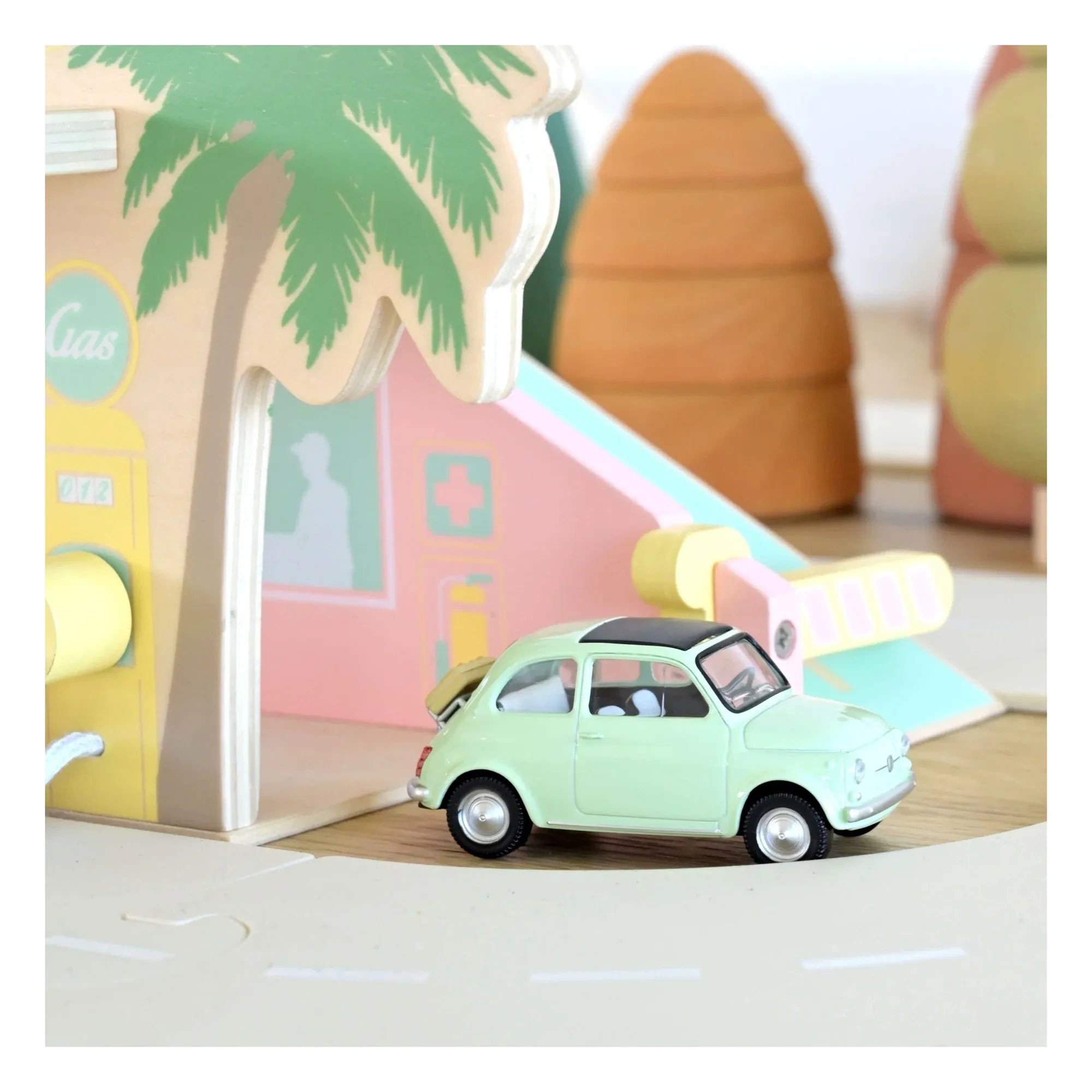 Norev - 1965 Fiat 500 Car | Green