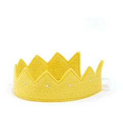 Muskhane - Felt Kumari Headband | Yellow