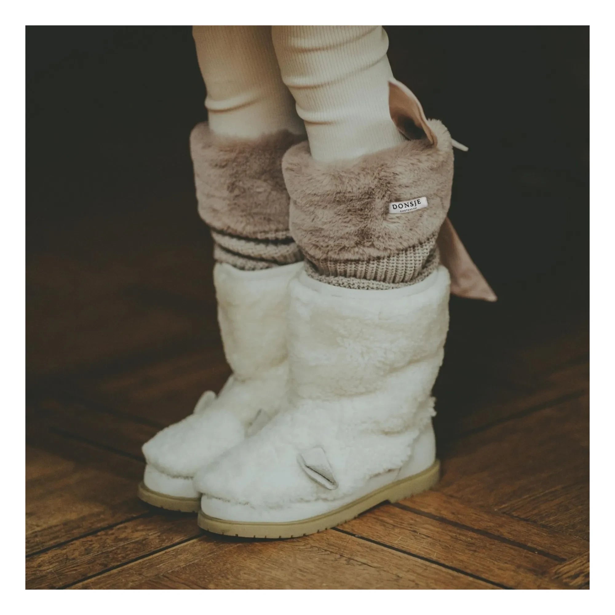 Donsje - Gina Tights | Taupe Gray