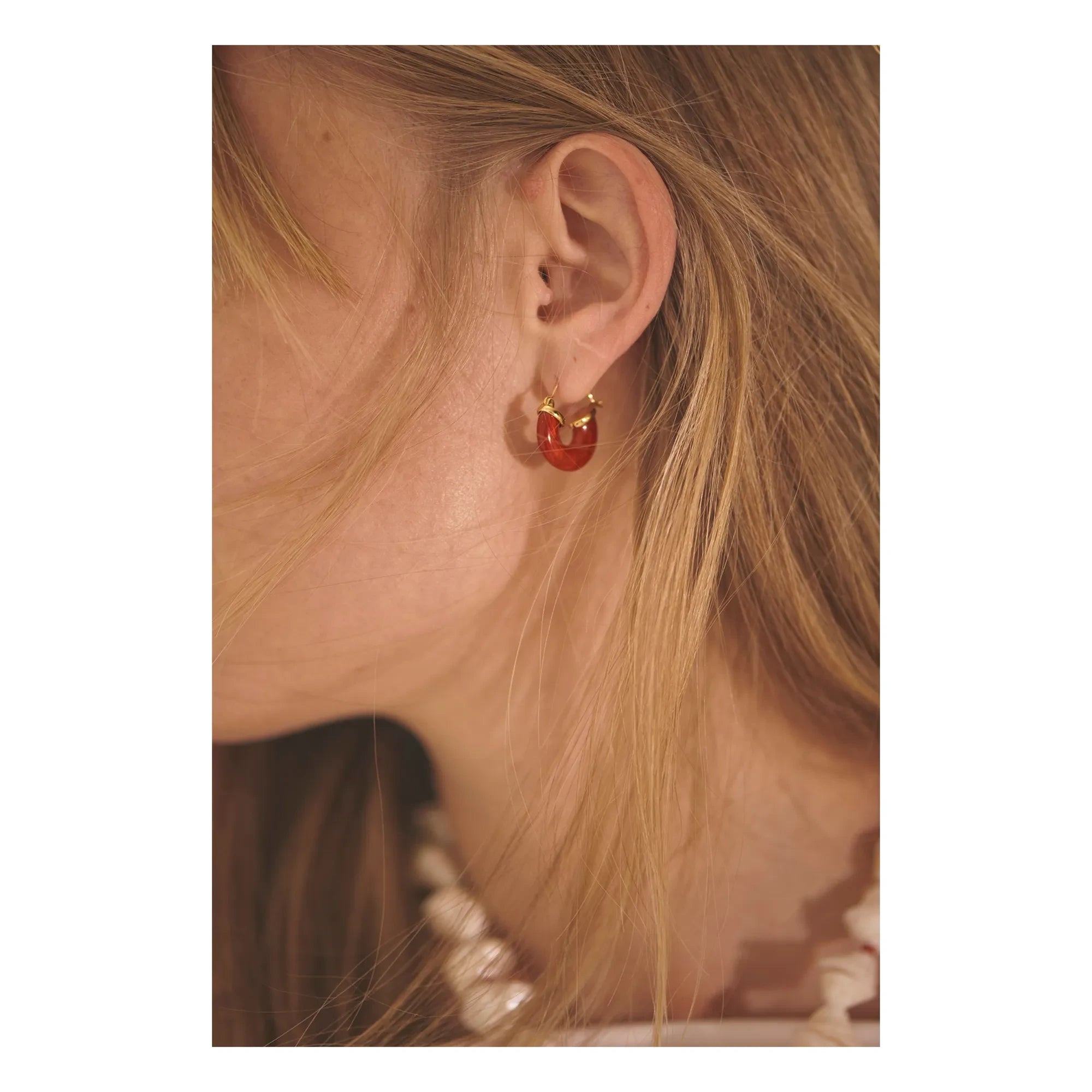 Anni Lu - Petit Swell Earrings | Red
