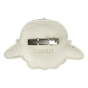 Donsje - Stanzen Sheep Brooch | White