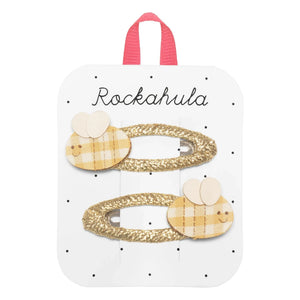 Rockahula Kids - 2-piece Beryl Abeilles Hair Clip Set | Gold