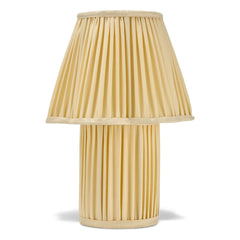 Doing Goods - Myra Silk Table Lamp | Pale Yellow