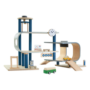 Plan Toys - Ahşap Tren İstasyonu Oyuncağı
