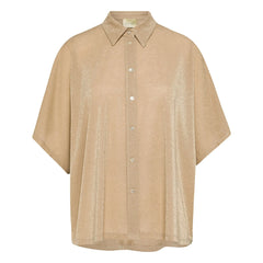 Momoni - Brooklyn Metallic Shirt | Gold