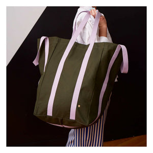La Cerise Sur Le Gâteau - Maxi Poppins Tote Bag | Dark Green
