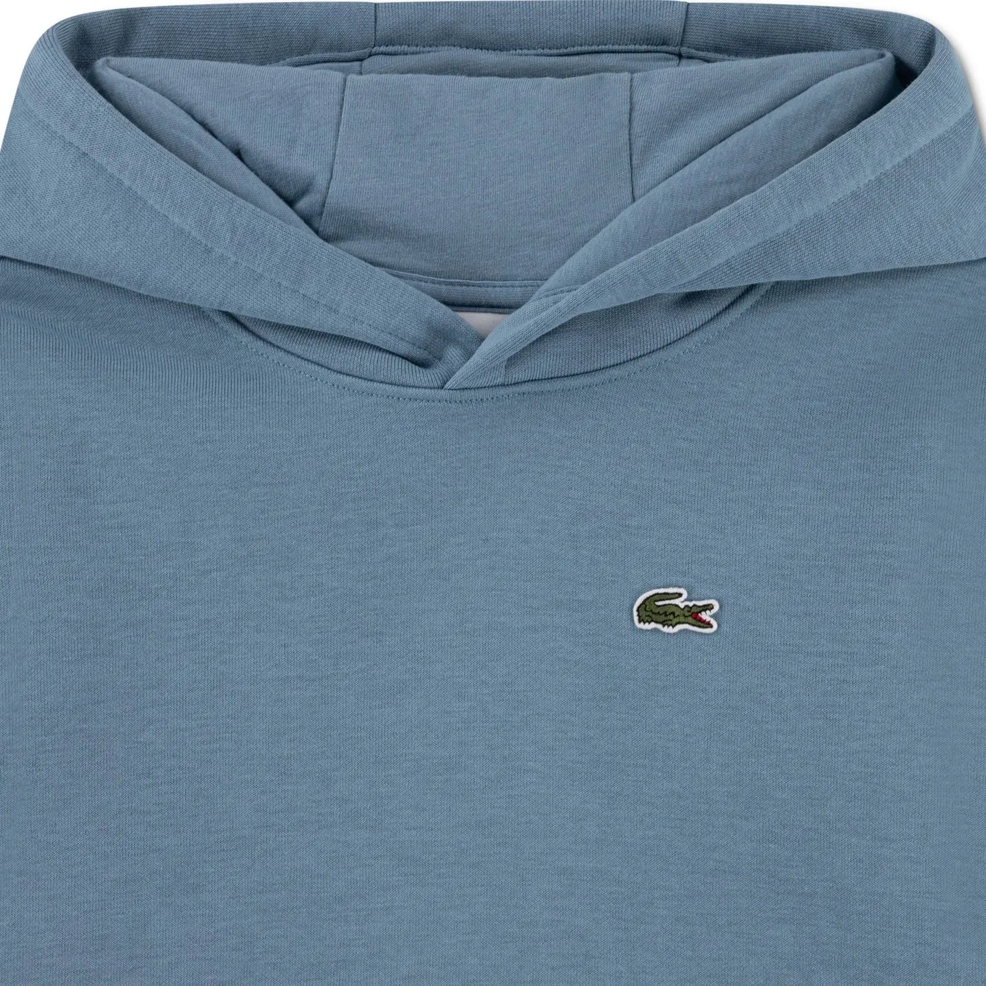 Lacoste - Logo Kapüşonlu Sweatshirt | Açık Mavi
