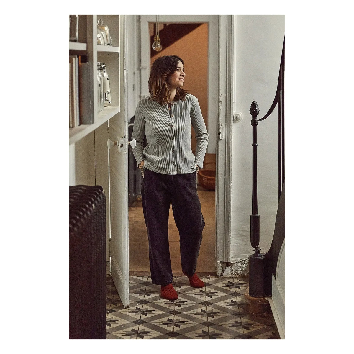 Poudre Organic - Gentian Organic Cotton Denim Pants - Women's Collection | Black