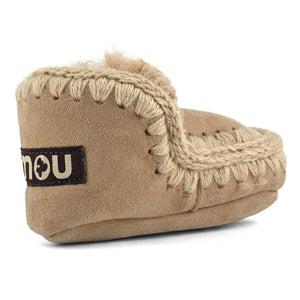 Mou - Eskimo Suede Slippers | Camel