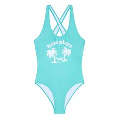 Hundred Pieces - Bay Backswimmer Swimsuit | Mint Green