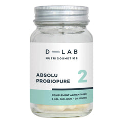 D-LAB NUTRICOSMETICS - Absolu Probiopure Gut Flora Balance Dietary Supplement - 1 Month