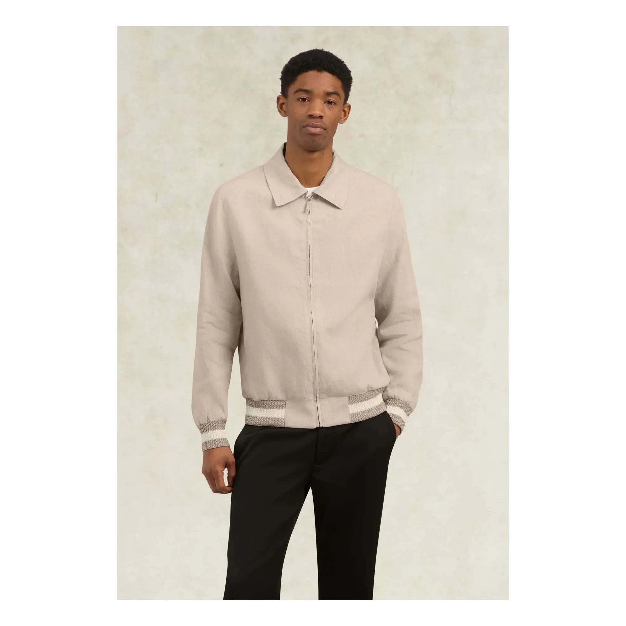 Ché Studios - Benito Linen Jacket | Beige