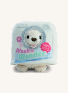 Nici - Washy Dog Plush Toy and Laundry Costume | White