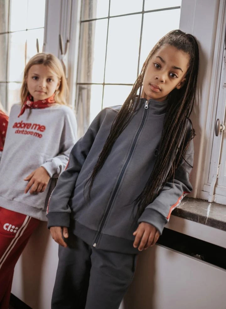 Cos I Said So - Logo Zip Jacket | Charcoal Grey