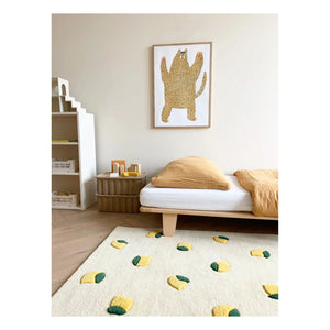Maison Deux - Woolen Lemon Rug | Beige