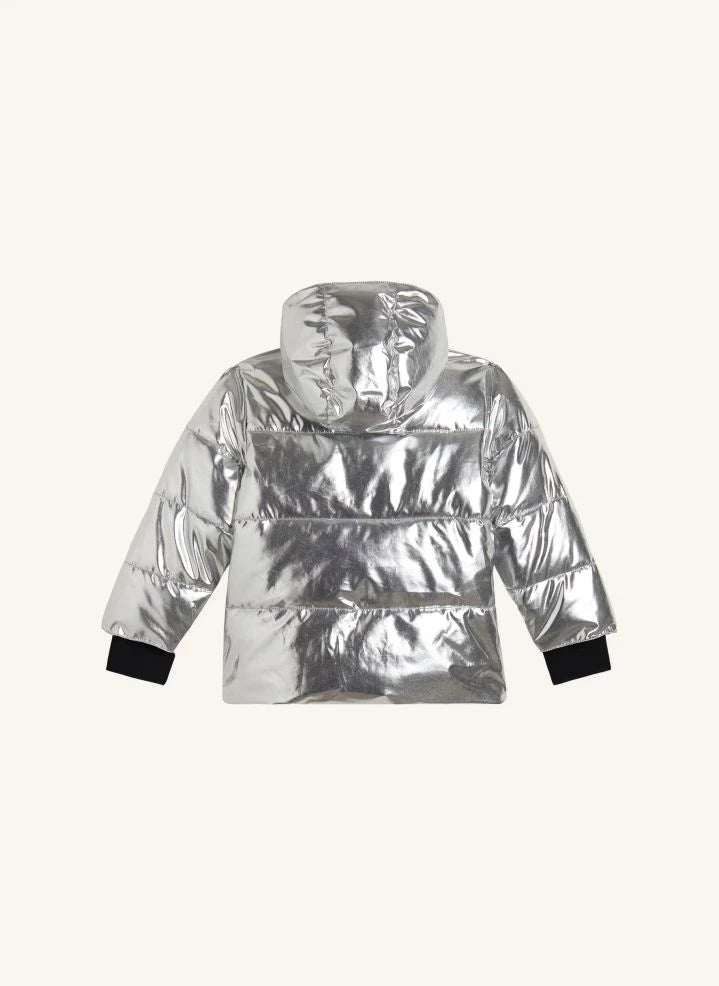 Stella McCartney Kids - Etoile Ski Jacket | Silver