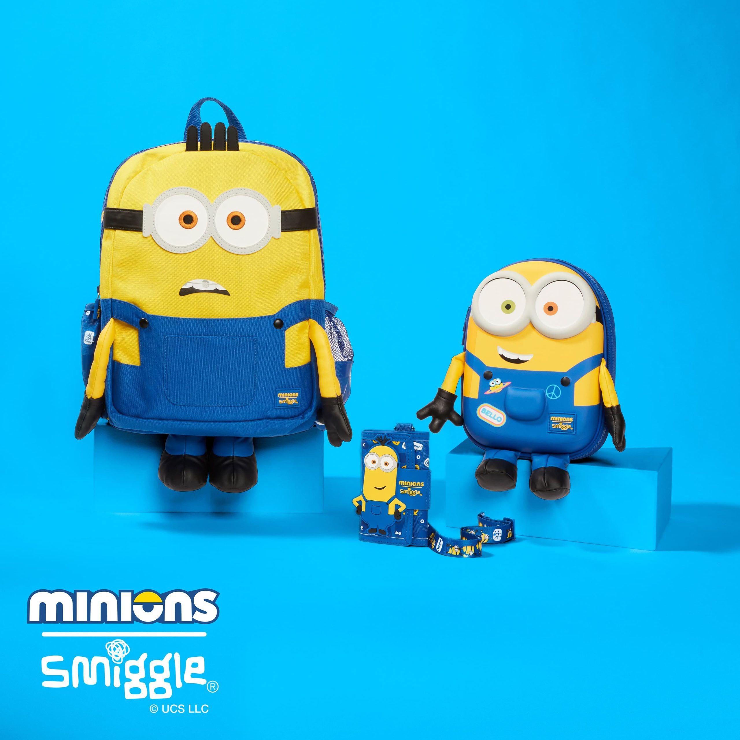 Smiggle - Okul Çanta Seti - Minyonlar Junior Otto Mini Okul Paketi-Dinossi