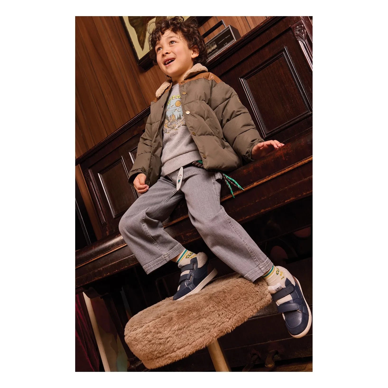 Bonton - Happiest Sweat | Heather Grey