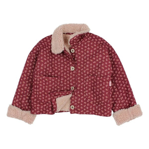 Búho - Cottage Fleuri Jacket | Burgundy