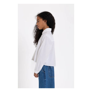 Smallable Kid - Clara Short Shirt | White