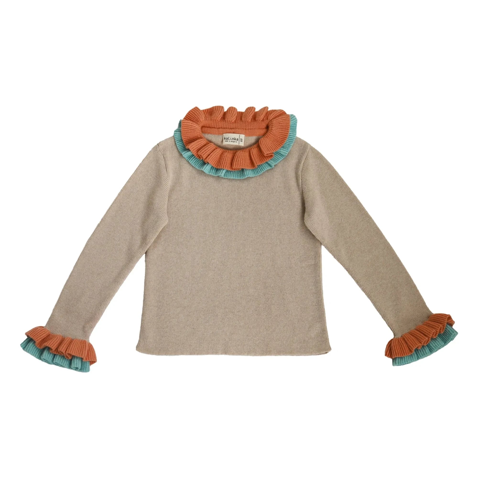 Kalinka - Dora Merino Wool Sweater | Beige