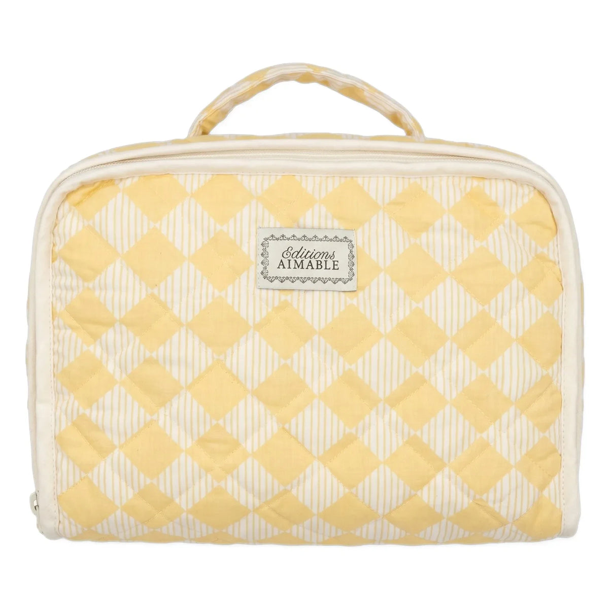 Editions Aimable - Vadim fabric suitcase | Harlequin Poplin