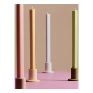 Hay - Altıgen Pastel mumlar - 4'lü Set | Pastel