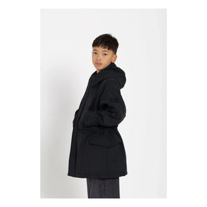 Finger in the Nose - Oden Quilted Lined Parka | Black