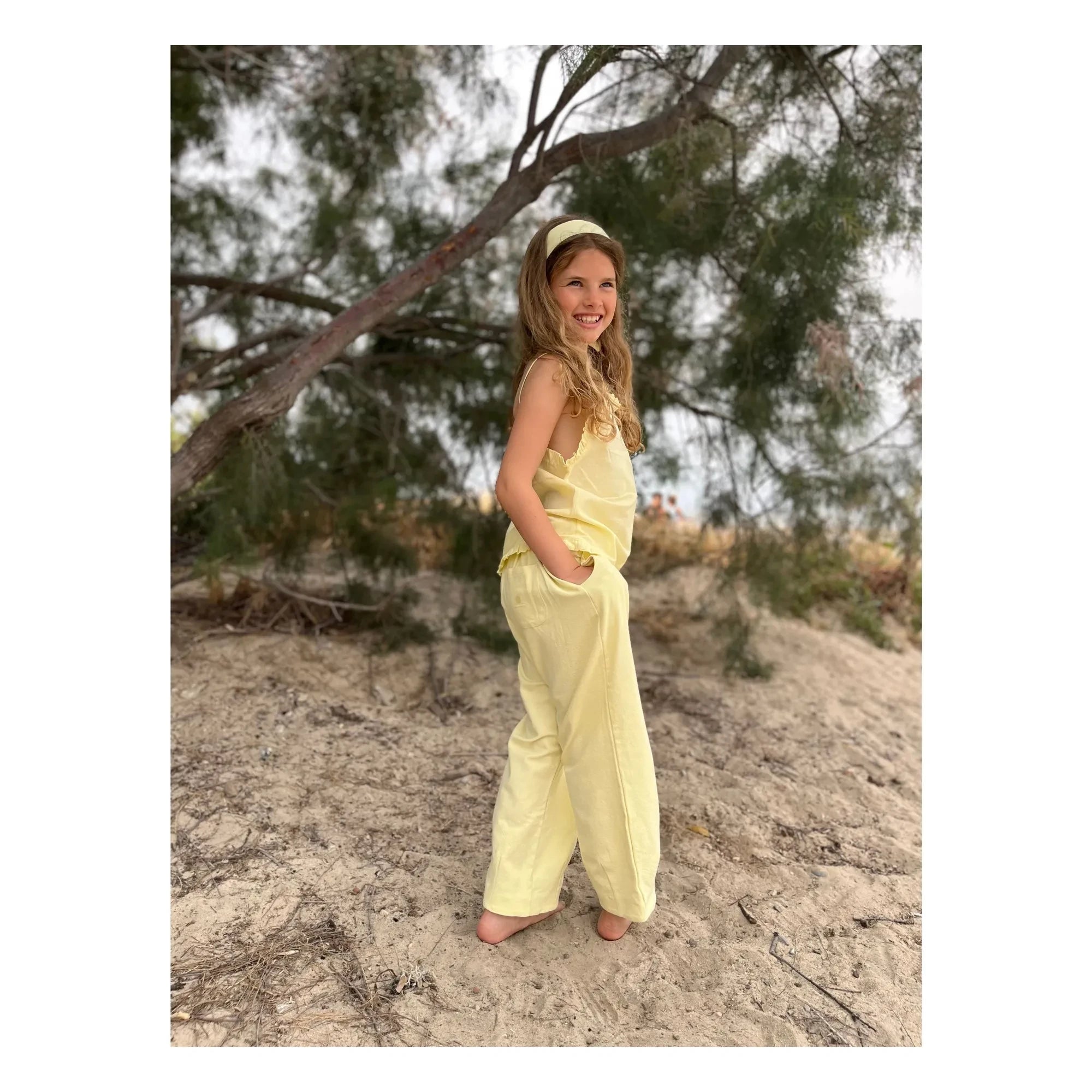 We Are Kids - Elia Pants | Light Yellow
