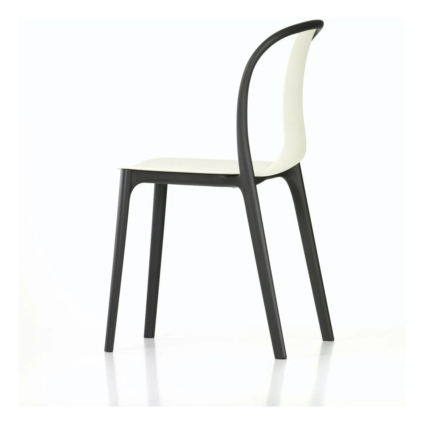 Vitra - Belleville Chair - Plastic - Designed by Ronan & Erwan Bouroullec | Cream
